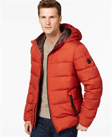 michael kors puffer jacket men|michael kors lightweight puffer jacket.